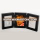 MDF foldable three photo frame